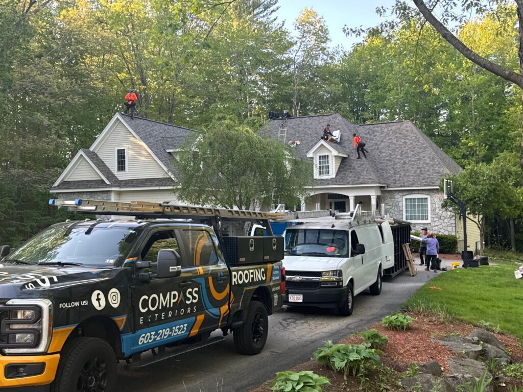 Exeter nh roof replacement shingle complete