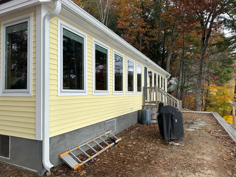 6-Inch K-Style Gutters Sized for a Metal Roof — Ossipee, NH — completed by Compass Exteriors in Ossipee