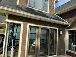 New Roof Paired with Seamless Aluminum Gutters — Moultonborough, NH — completed by Compass Exteriors in Moultonborough