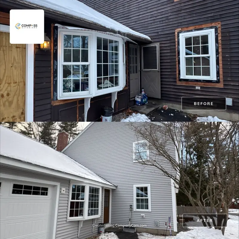 One Crew Handles Roof, Siding & Windows Together — Concord, NH — completed by Compass Exteriors in Concord