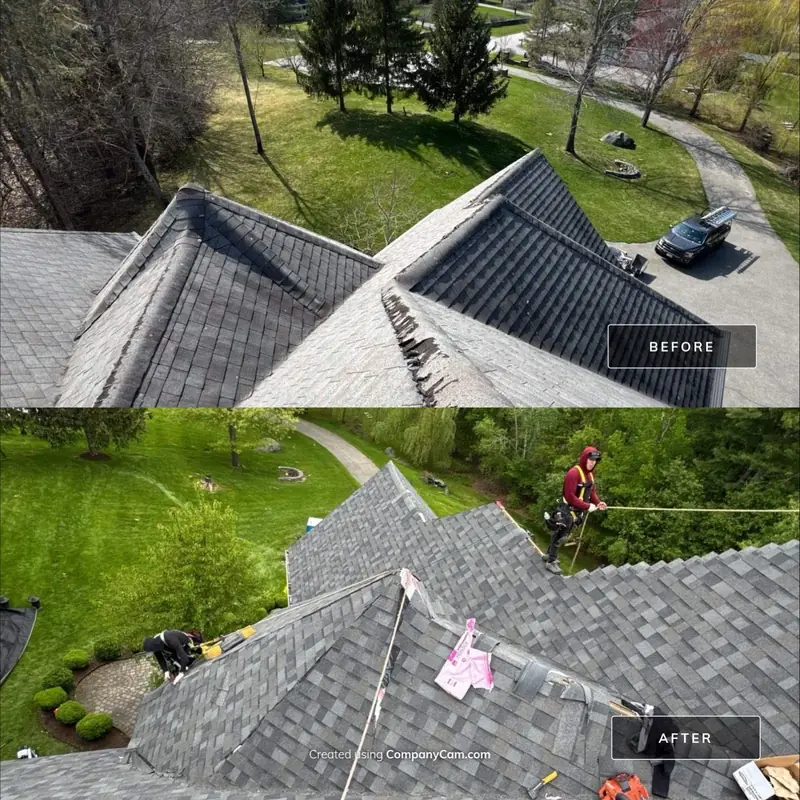 Full Tear-Off Rebuild with New Flashing & Ventilation — Stratham, NH — completed by Compass Exteriors in Stratham
