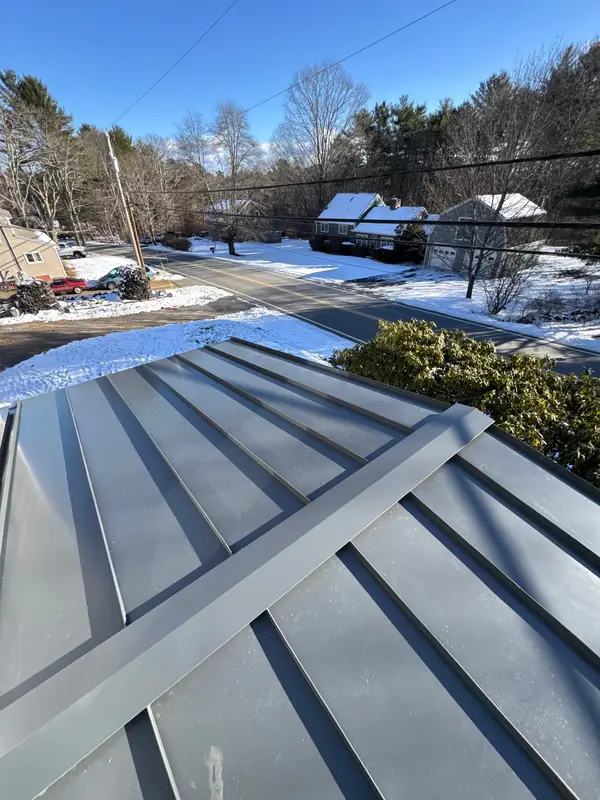 Standing Seam Metal Roof Built for Ocean Wind — Kittery Point, ME — completed by Compass Exteriors in Kittery Point