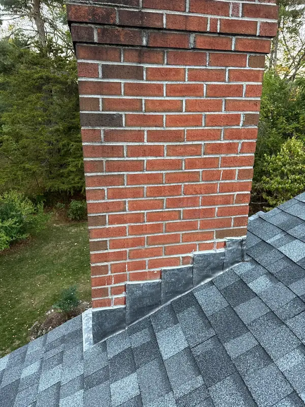 Slatestone Gray Reroof with Full Waterproofing System — Goffstown, NH — completed by Compass Exteriors in Goffstown