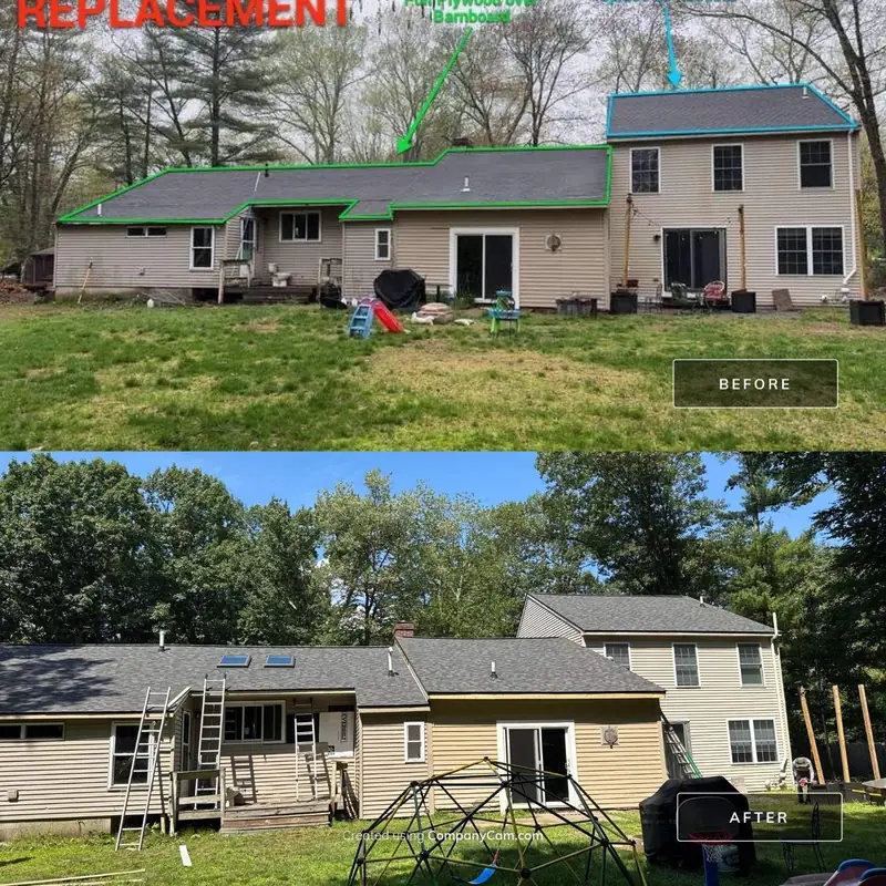 High Street Duplex: Full Deck Rebuild, Velux Skylights & Fascia Upgrade — Stratham, NH — completed by Compass Exteriors in Stratham