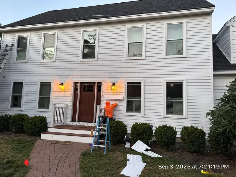 Cedar Impressions Siding, Windows & Doors Refit — Stratham, NH — completed by Compass Exteriors in Stratham