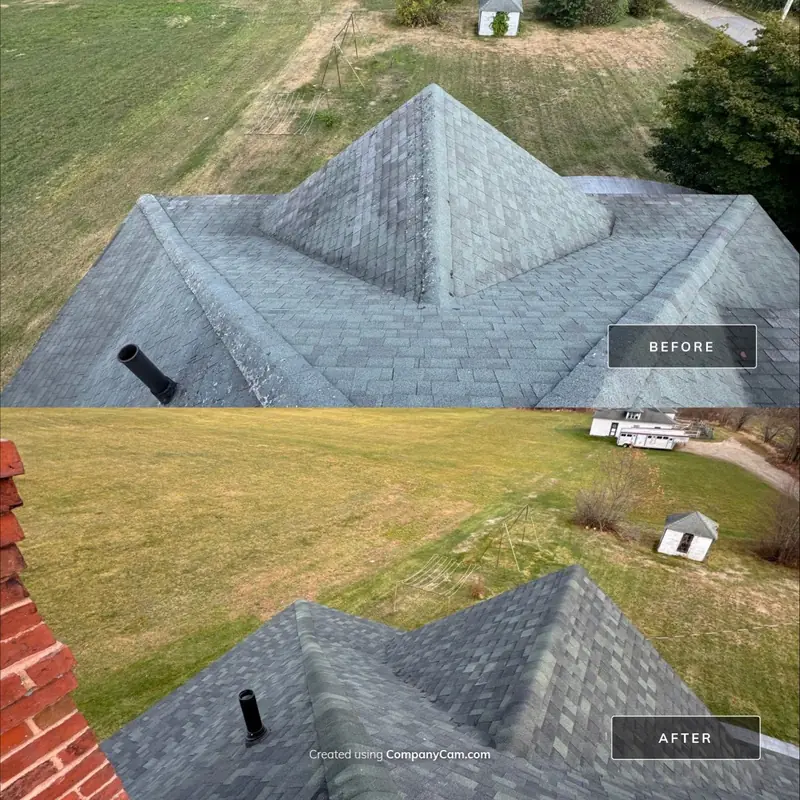 Emerald Green IKO Dynasty Shingles, a Bold Color — Goffstown, NH — completed by Compass Exteriors in Goffstown