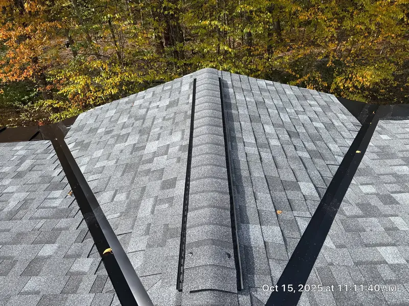 Rotted Decking Replaced Under a Slatestone Gray Reroof — Raymond, NH — completed by Compass Exteriors in Raymond