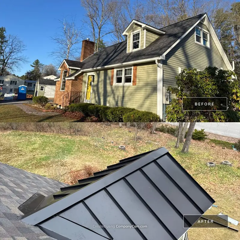 Full Re-Decking Preps Roof for Spray Foam Insulation — Londonderry, NH — completed by Compass Exteriors in Londonderry
