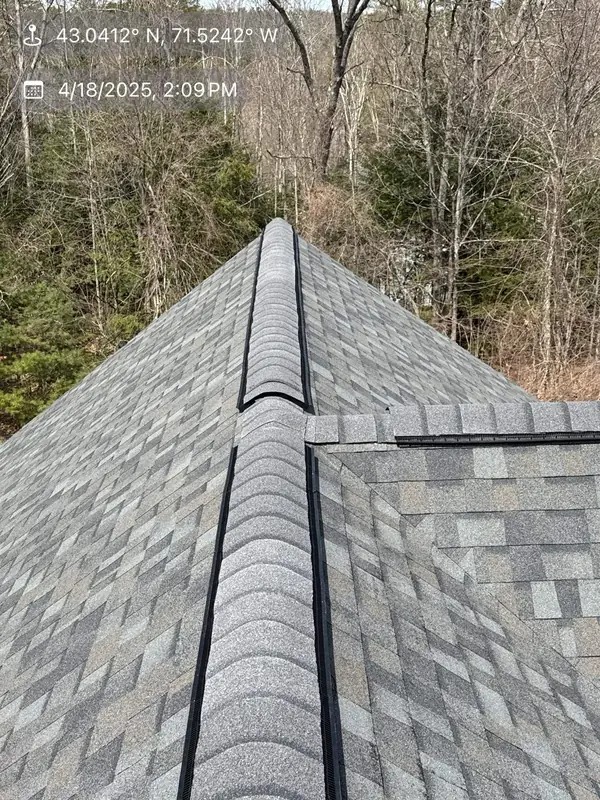 One-Day Onyx Black Reroof with Matching Drip Edge — Goffstown, NH — completed by Compass Exteriors in Goffstown