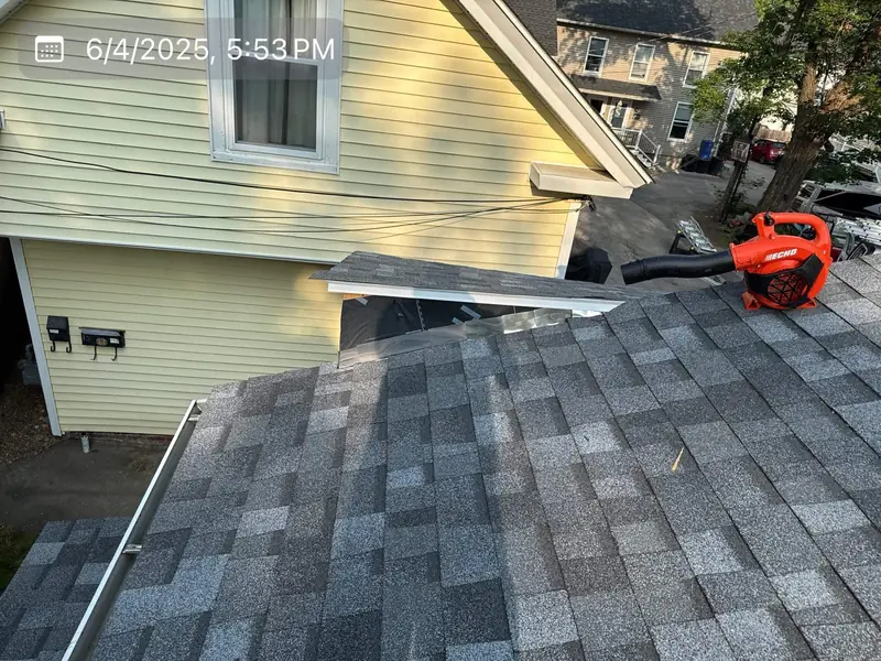 Full Tear-Off Rebuild in Slatestone Gray Shingles — Dover, NH — completed by Compass Exteriors in Dover